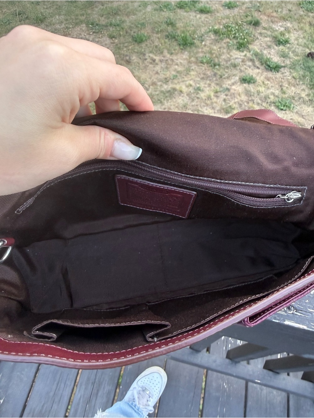 Coach Chelsea Pebbled Leather Shoulder Bag - Picture 7 of 8